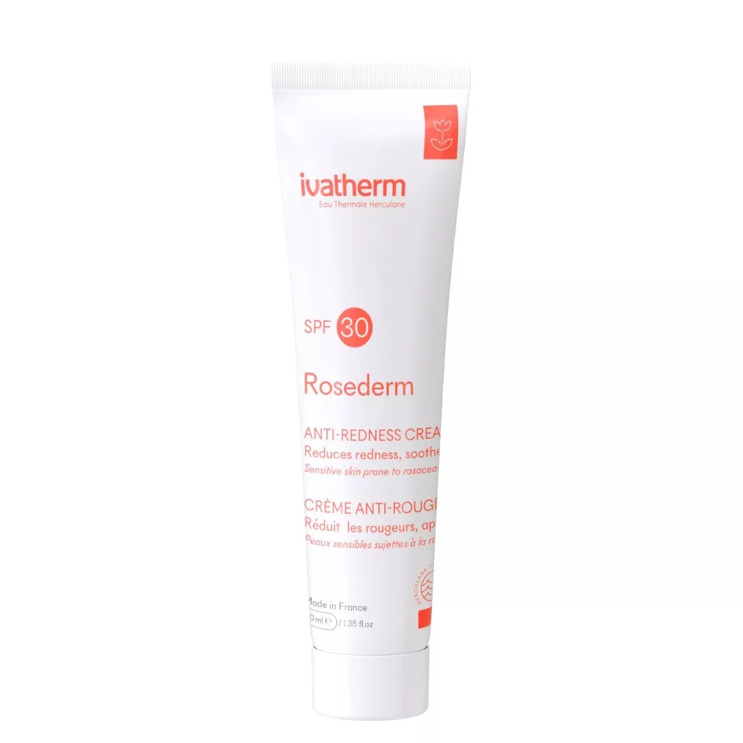 Крем Ivatherm Rosederm для кожи склонной к покраснению с SPF30 40мл