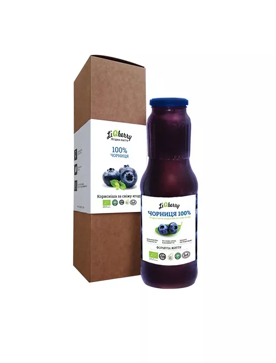 *Паста Liqberry Черничная 1л
