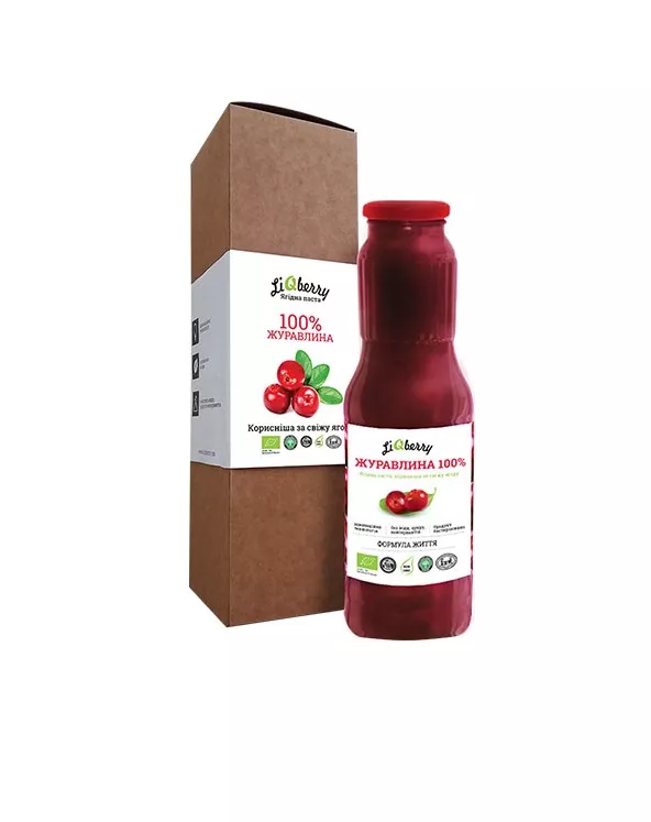 *Паста Liqberry Клюквенная 1л