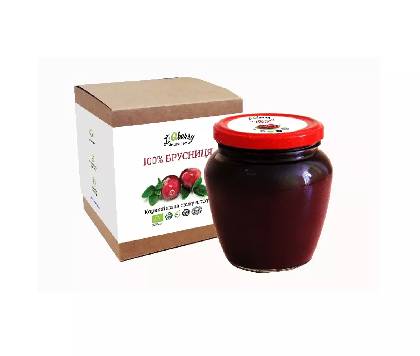 *Паста Liqberry Брусничная 0,55л