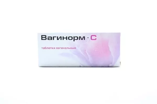 Вагинорм С таблетки вагинальные по 250 мг 6 шт.