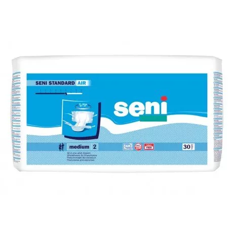 Подгузники для взрослых SENI STANDART AIR medium №1 (30)