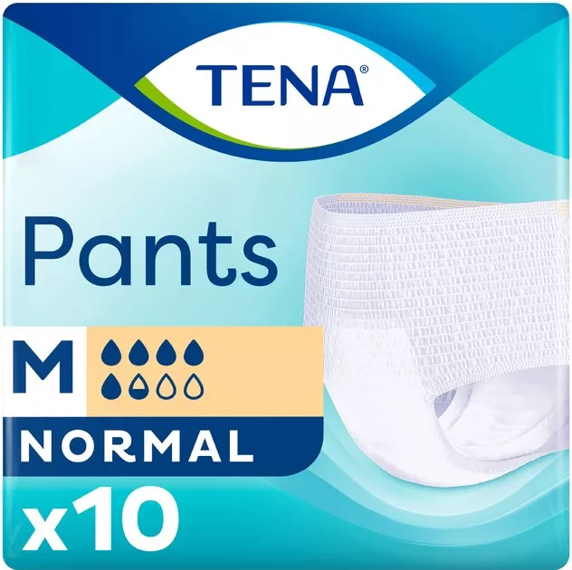 *Трусики-подгузники TENA для взрослых Pants Normal Medium №10