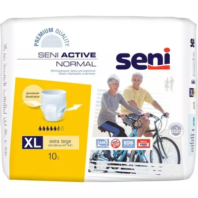 Трусы SENI ACTIVE NORMAL поглощающие для взрослых extra large №10