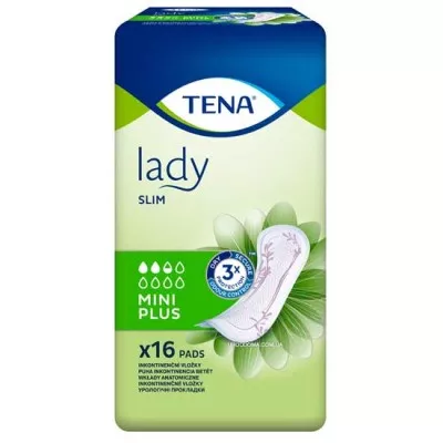Урологические прокладки TENA Lady Slim Mini Plus №16
