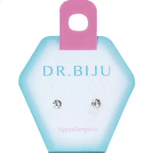 Сережки Dr.Biju Сириус 3,3мм Кристалл