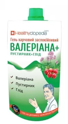 *Гель пищевой Успокоительный (валериана+пустырник+боярышник) Морана 120 мл