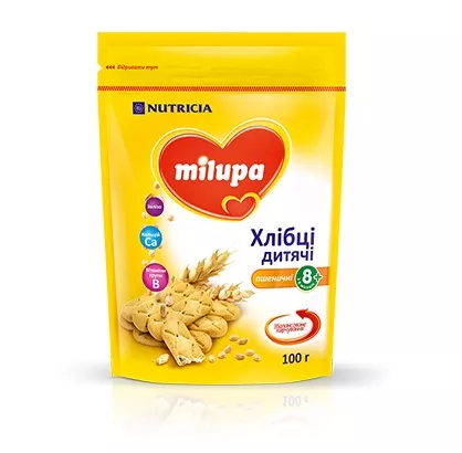 *Хлебцы Milupa детские пшеничные 100г