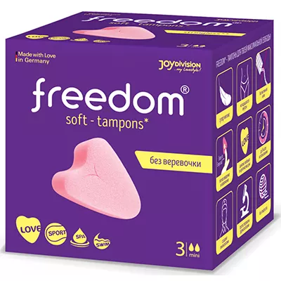 *Тампоны Freedom mini №3