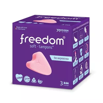*Тампоны Freedom normal №3