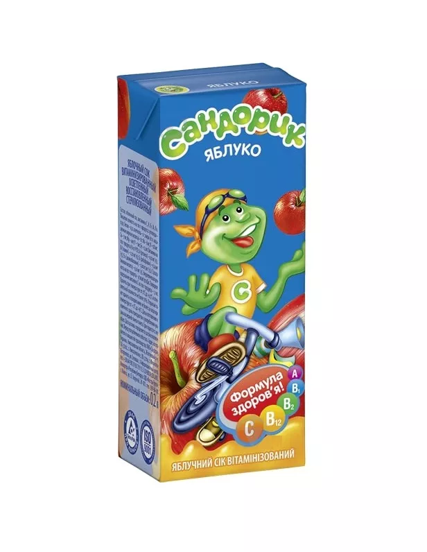 *Сок Сандорик Сочное яблоко 200 мл