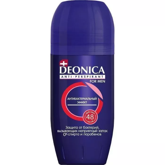 *Антиперспирант DEONICA FOR MEN ролик 40 мл