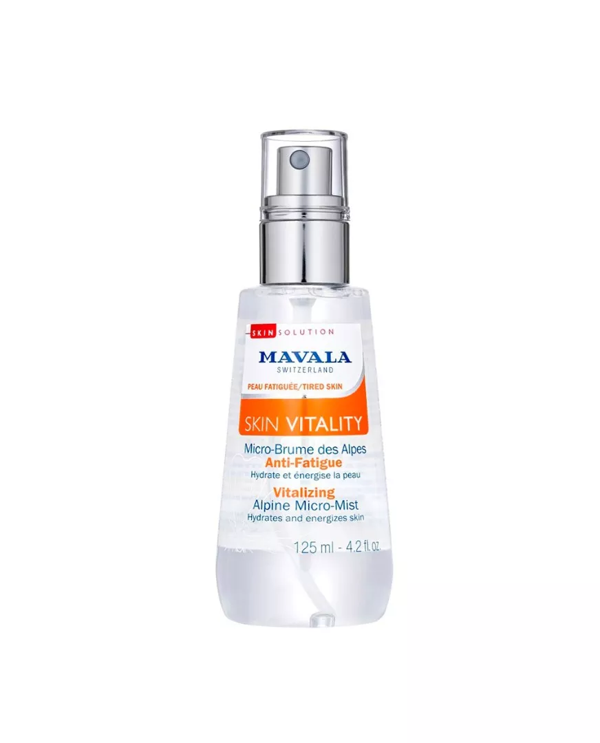 Микро-мист Mavala Skin Vitality Vitalizing Стимулирующий альпийский 125 мл
