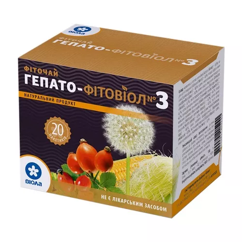 *Фиточай Гепато-ФИТОВИОЛ №3 по 1,5г №20