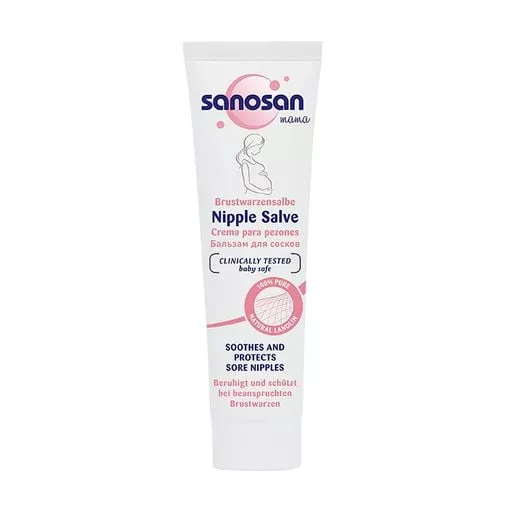 Крем Sanosan Mama для сосков ланолиновый mama Nipple Salve 30мл NEW