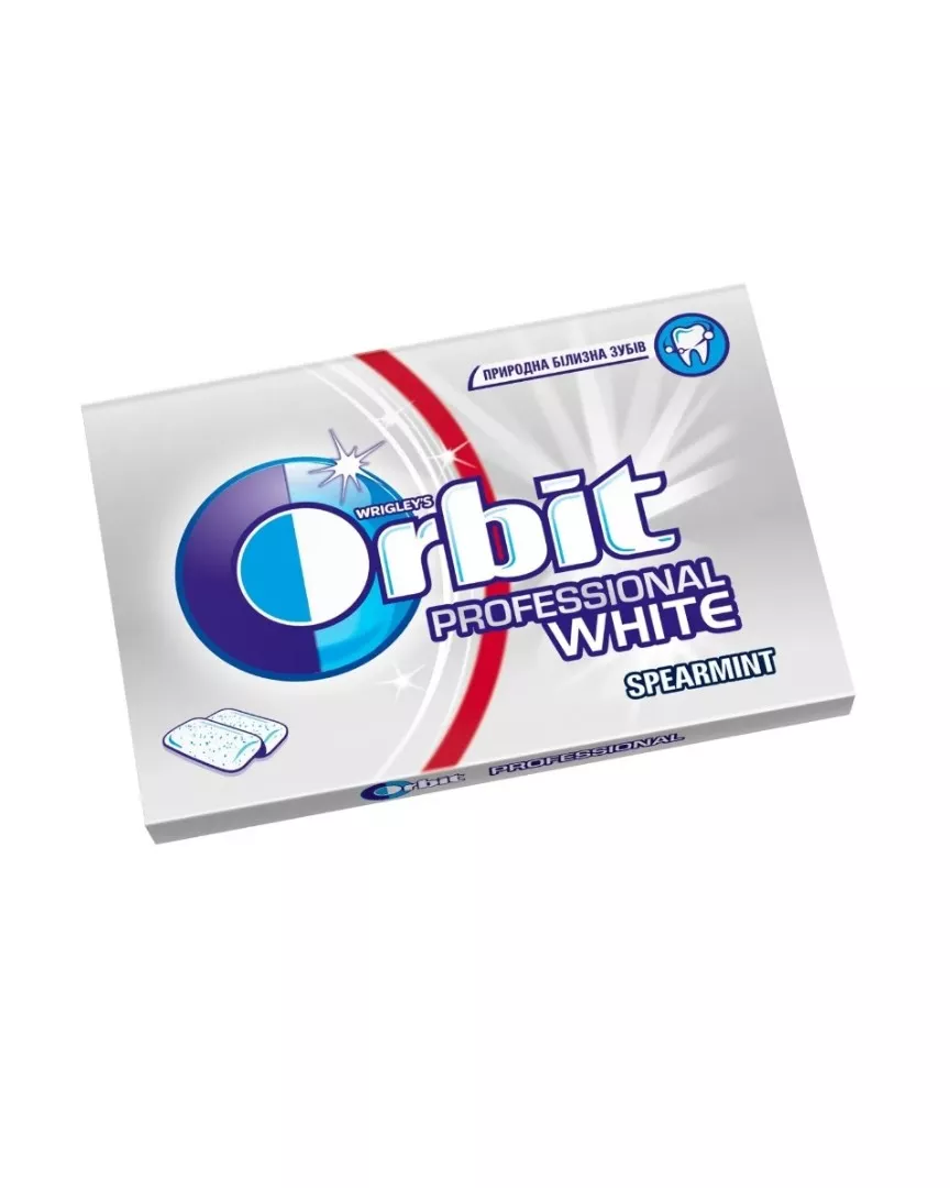 *Жевательная резинка Orbit Professional Белоснежный