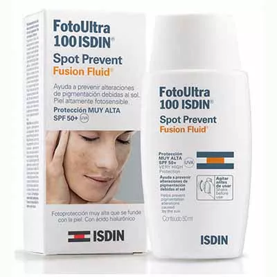*Флюид ISDIN SPOT PREVENT солнцезащитный против пигментных пятен SPF50  50мл