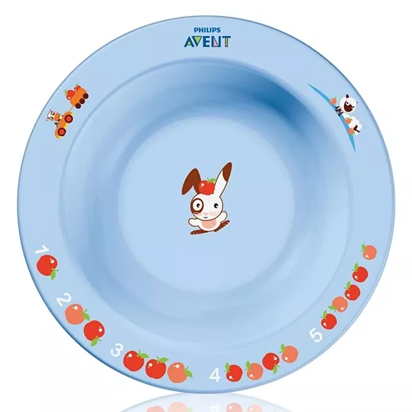 *Тарелка Avent 706/01 с рисунками 6+ мес