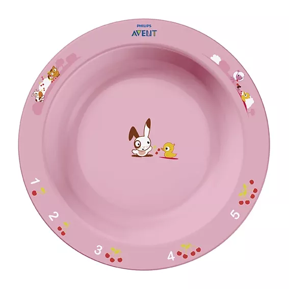 *103_AVENT 0540 Тарелки с развив рисунками 2шт от 6м