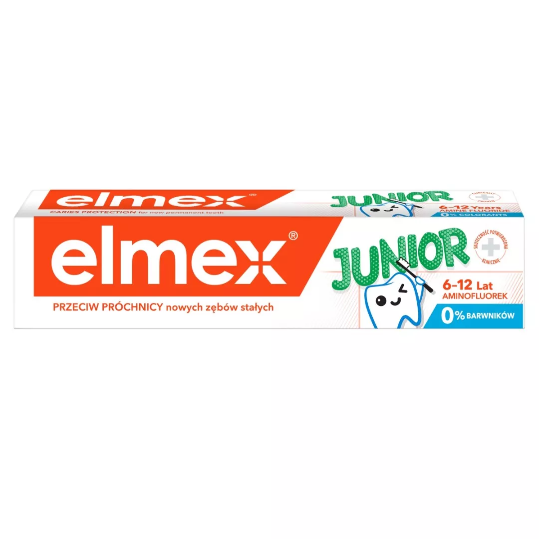 Зубная паста Elmex Джуниор 6-12 лет 75мл