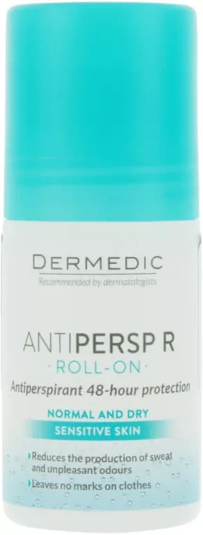 *Антиперспирант ANTIPERSP Roll-On защита 48 часов 60г