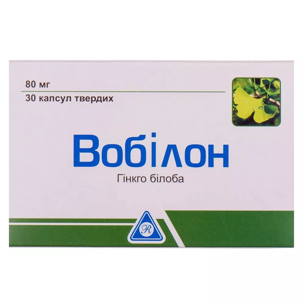 *Вобилон капс 80мг №30