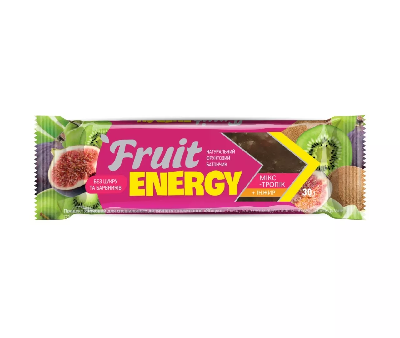 *Батончик Fruit Energy Тропический микс и инжир 30 г