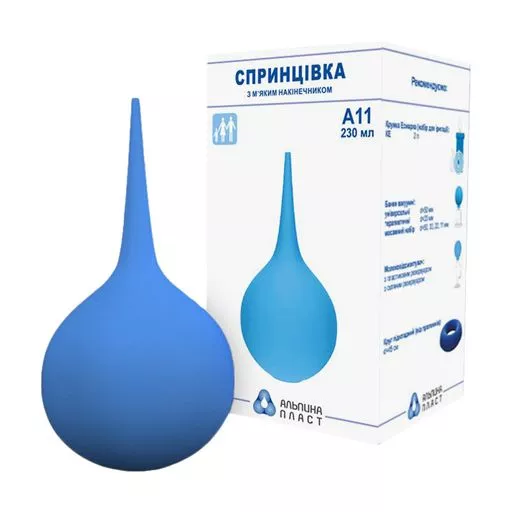 *Спринцовка Альпина А11 с мягким наконечником