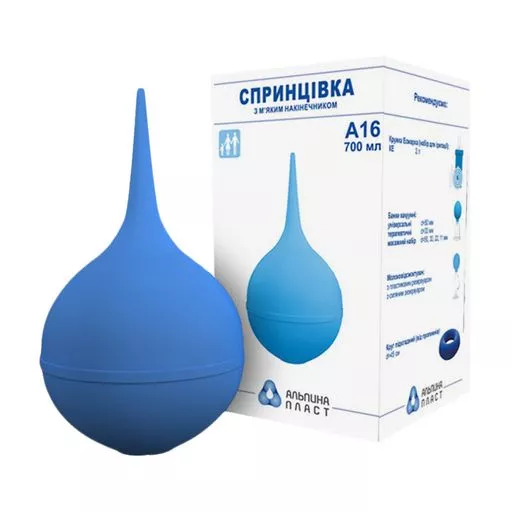 *Спринцовка Альпина А16 с мягким наконечником