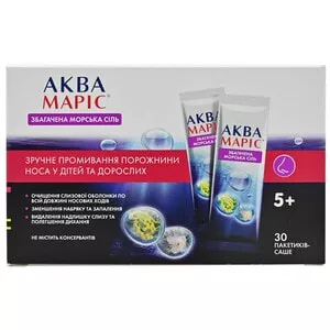 Аква Марис соль морская обогащ. пак. №30