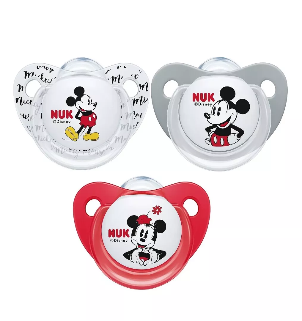 *Пустышка Nuk 10736266 Дисней Микки силиконовая р2