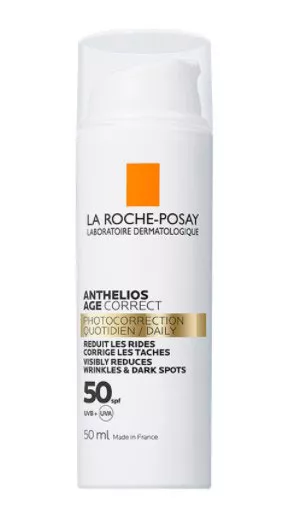 Средство La Roche-Posay Антгелиос Коррект антивозр.Солнцезащ для чув.кожи лица SPF50,50мл
