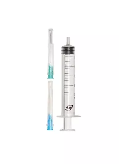 *Шприц 3-х комп. с 2-мя иглами 21G (0,8х38мм) и 23G (0,6х32мм) 10мл №1 MedPlast