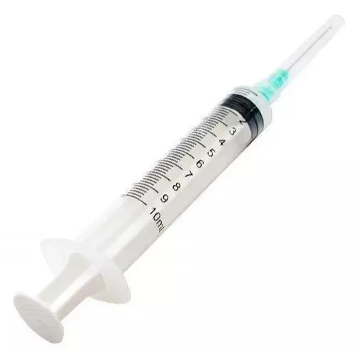 *Шприц Luer Slip 2-х комп. с 1-й иглой 21G (0.8х38мм) 10мл №1 Medicare