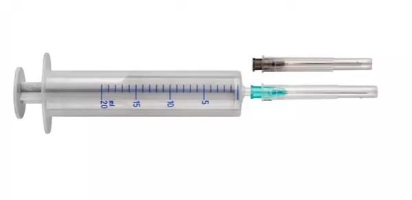 *Шприц 2-х комп. с 2-мя иглами 22G (0,7х38мм) и 21G (0,8х38мм) 20мл №1 Arterium