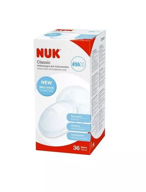 *Прокладки для груди NUK Classic №36