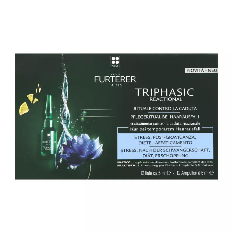 Комплекс RENE FURTERER TRIPHASIC SUDDEN Лечебный против реактивного выпадения волос 12*5мл арт213342