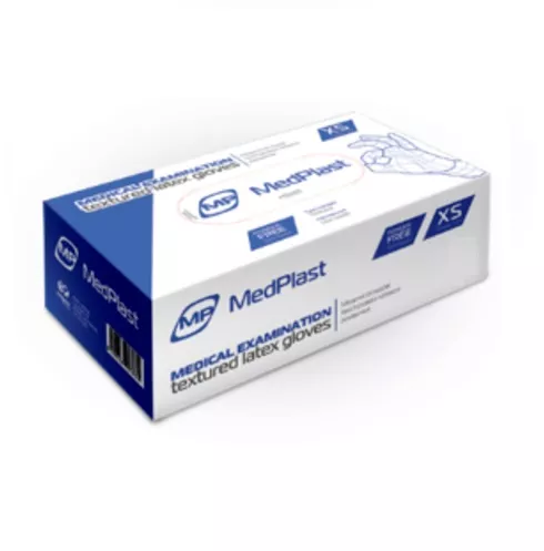*Перчатки MedPlast см.нитрил.н/ст.б/пудры р.XS (50 пар)