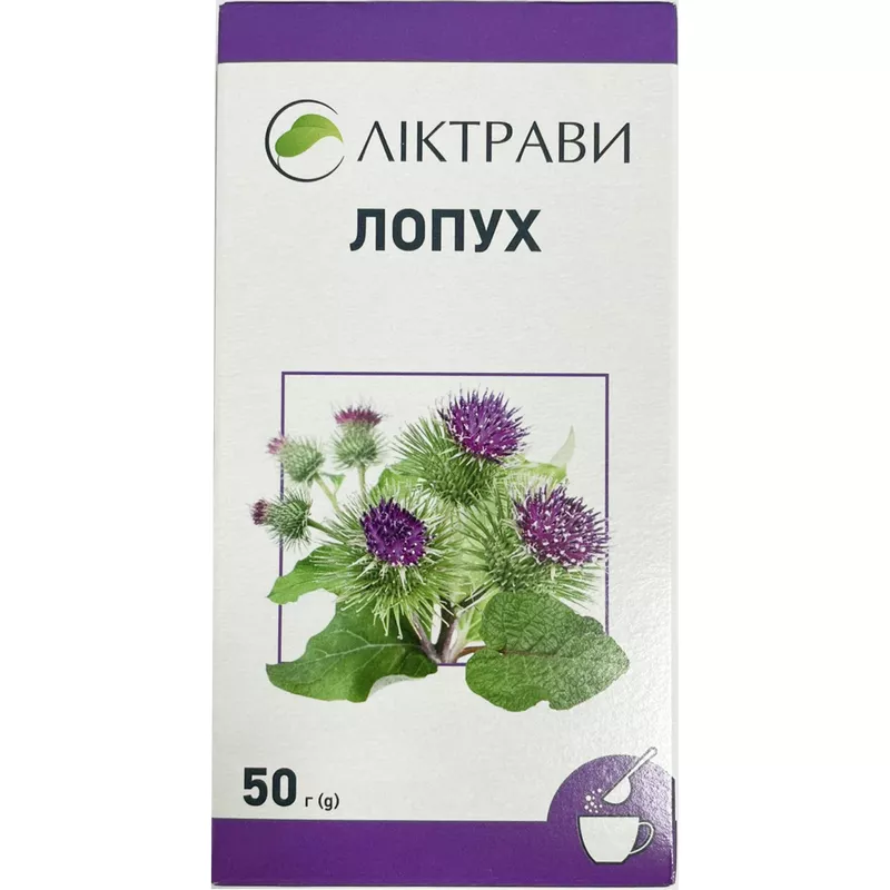 Лопуха корень Лектравы 50г