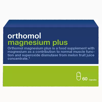 Витамины Ортомол Magnesium Plus капс.№60 (для функций мышц)