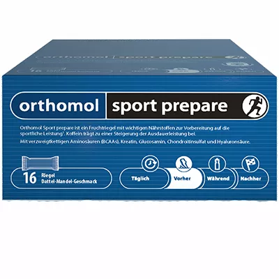 Батончики Ортомол Спорт Prepare 16шт.