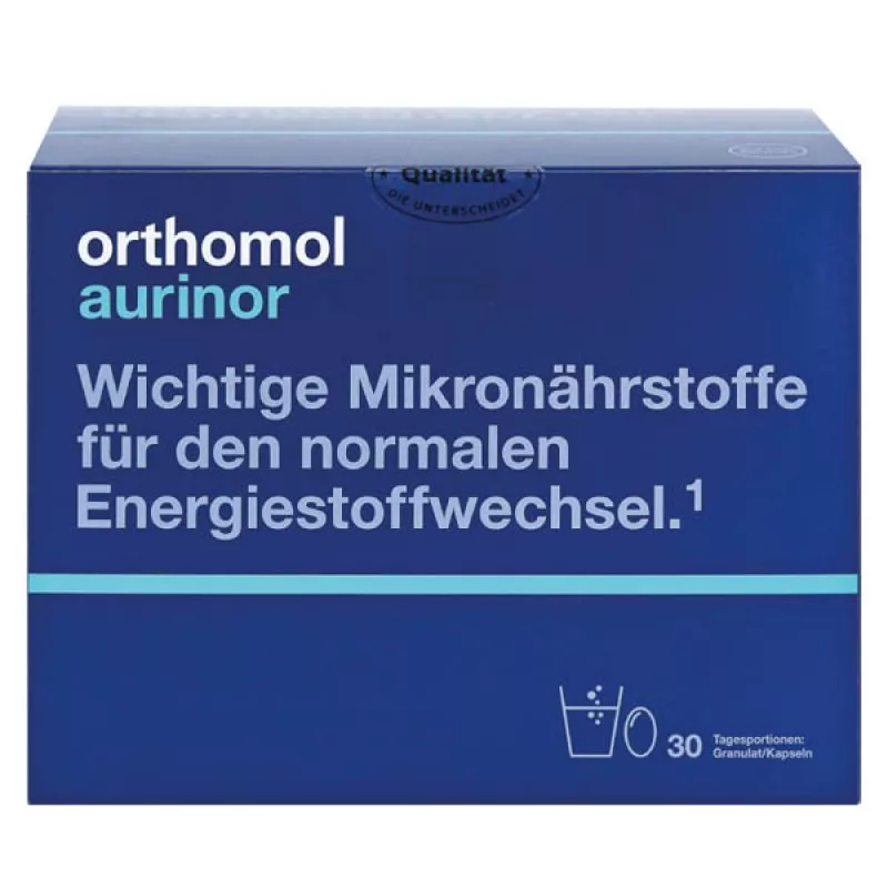 Витамины Ортомол Aurinor гран.+капс.30дней