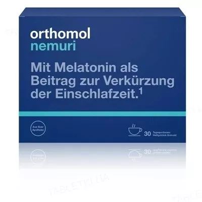 Витамины Ортомол Nemuri 30дней (для здорового сна)