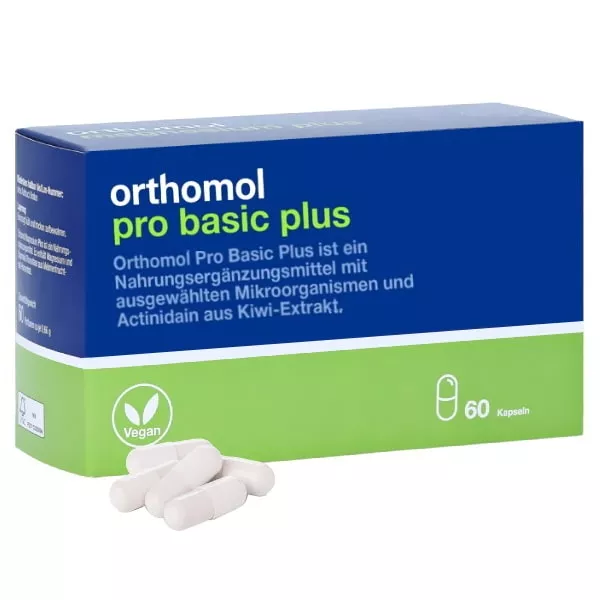 *Витамины Ортомол Pro Basic Plus (для оптимизации пищеварения и работы желудка)