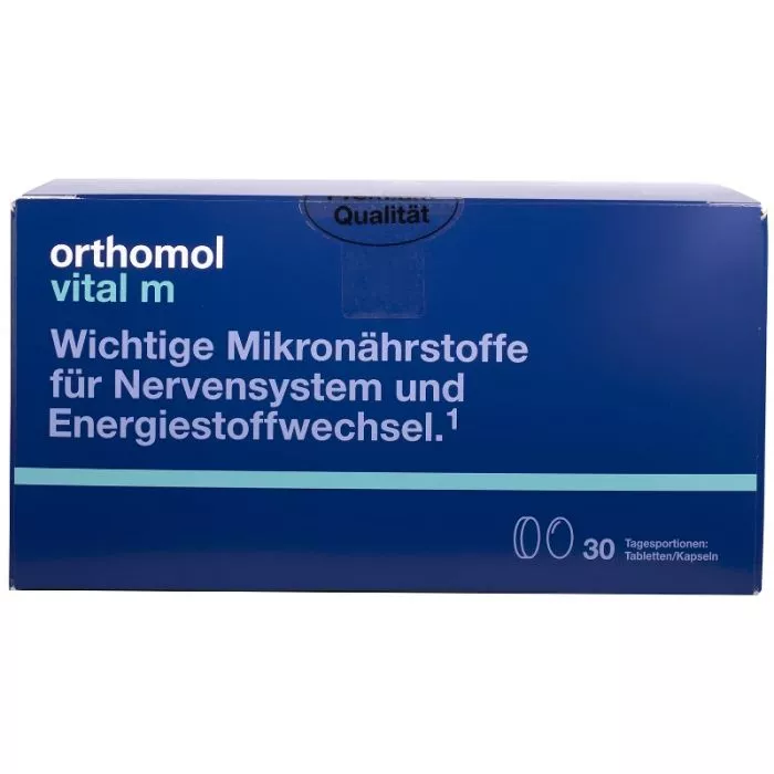 Витамины Ортомол Vital M капсулы (для мужчин) 30дней