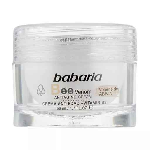 *Крем Babaria антивозрастной с пчелиным ядом и витамином B3