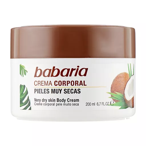 *Крем Babaria для тела для очень сухой кожи с кокосовым маслом