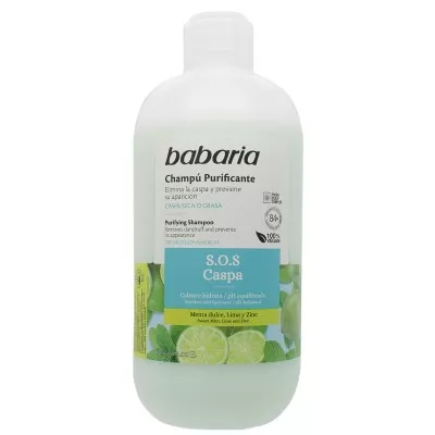 *Шампунь-очистка Babaria SOS против перхоти 500мл