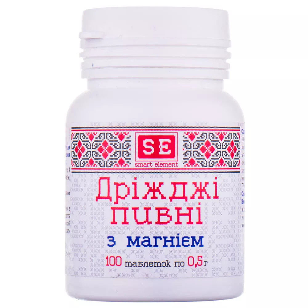 *Дрожжи 10 Фармаком пивные Mg 0,5 №100