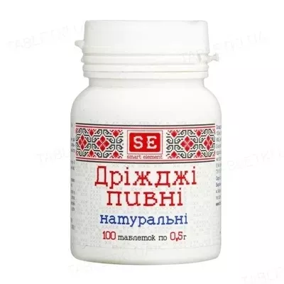 *Дрожжи пивные общеукрепляющие Фармаком 0,5 №100